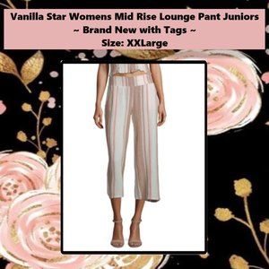 Vanilla Star Junior Womens Lounge Crop Pants XXL